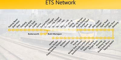 Χάρτης της σεδε χάρτη της διαδρομής μαλαισία