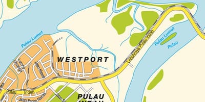 Kluang χάρτης μαλαισία