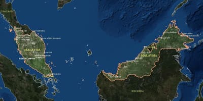 Χάρτης της live χάρτης μαλαισία