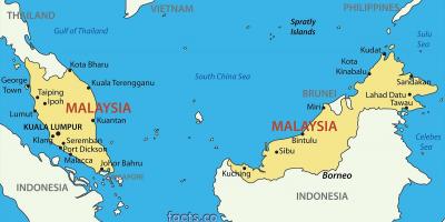 Χάρτης μαλαισία
